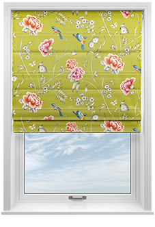 Borneo, Kiwi - Twist&Fit Roman Blind
